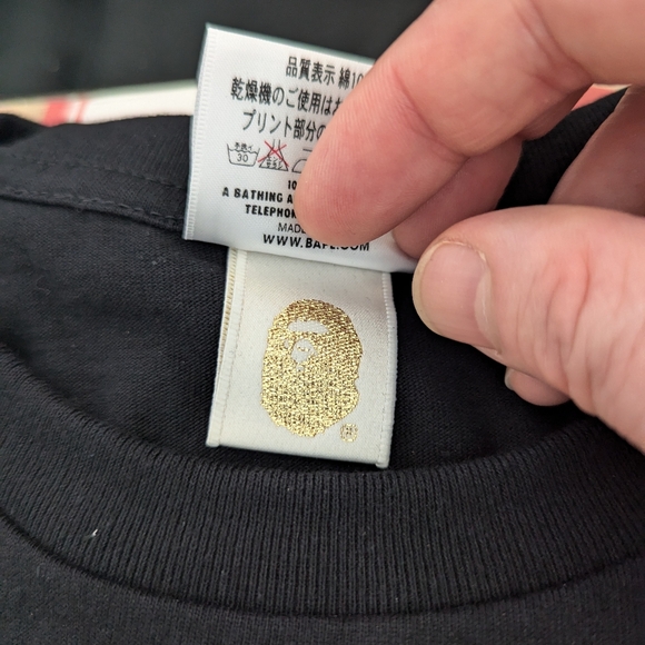 Bathing Ape BAPE 20th anniversary Stash colab box signed size M authentic RARE - Picture 3 of 5